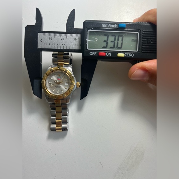 TAG HEUER WK1320-1 PROFESSIONAL 200mts TWO-TONE STAINLESS STEEL Ladies watch. - Picture 12 of 15